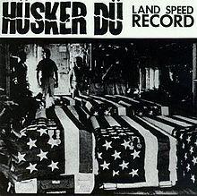 Portada de Álbum "Land Speed Record", de Hüsker Dü