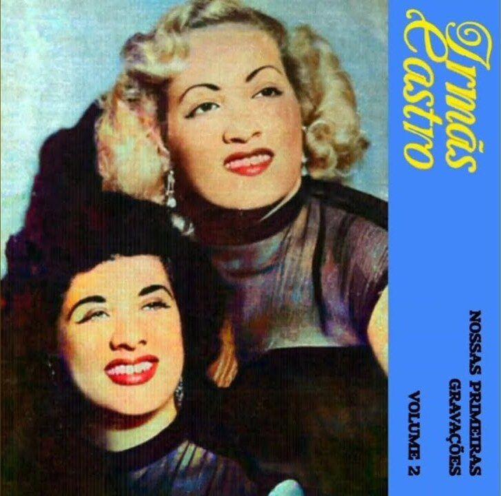 Capa do Álbum "Nossas Primeiras Gravações, Vol. 2", de Irmãs Castro
