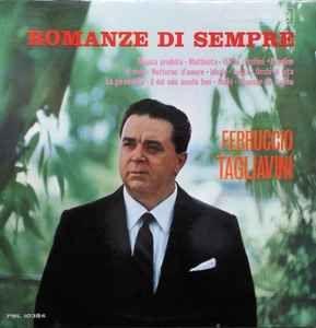 Portada de Álbum "Romanze di Sempre", de Ferruccio Tagliavini