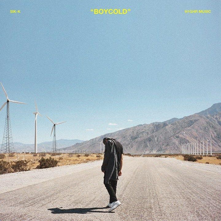 Portada de Álbum "Boycold", de Sik-K