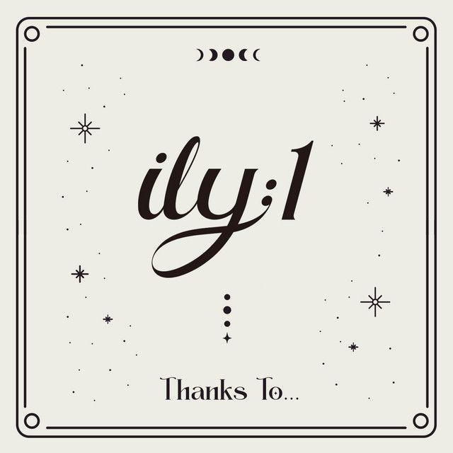 Capa do Single/EP "Thanks to...", de Ily:1