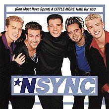 Portada de Sencillo/EP "A Little More Time On You", de 'NSYNC