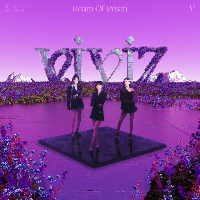 Capa do Single/EP "The 1st Mini Album 'Beam Of Prism'", de VIVIZ