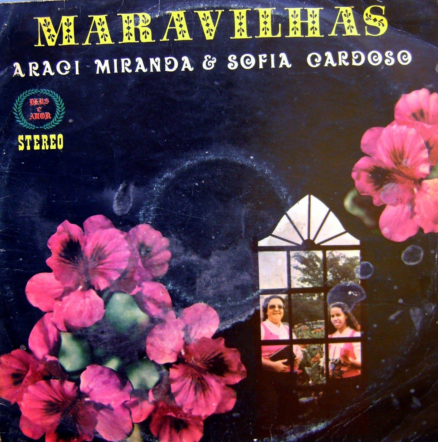 Capa do Álbum "Maravilhas", de Araci Miranda e Sofia Cardoso