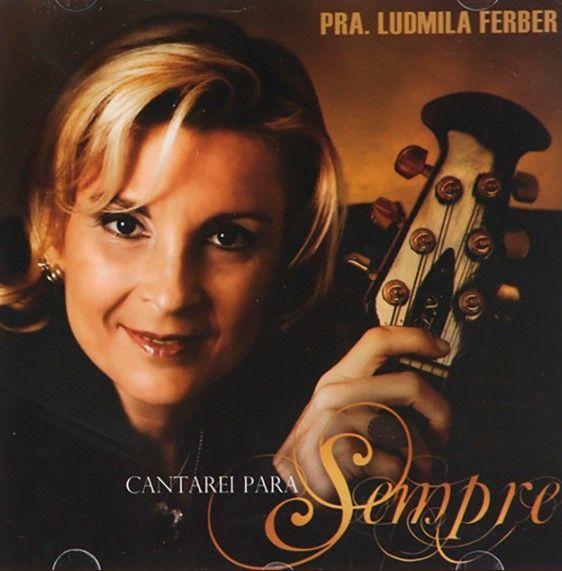 Capa do Álbum "Cantarei Para Sempre", de Ludmila Ferber