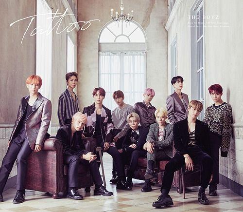Capa do Álbum "Tattoo", de THE BOYZ