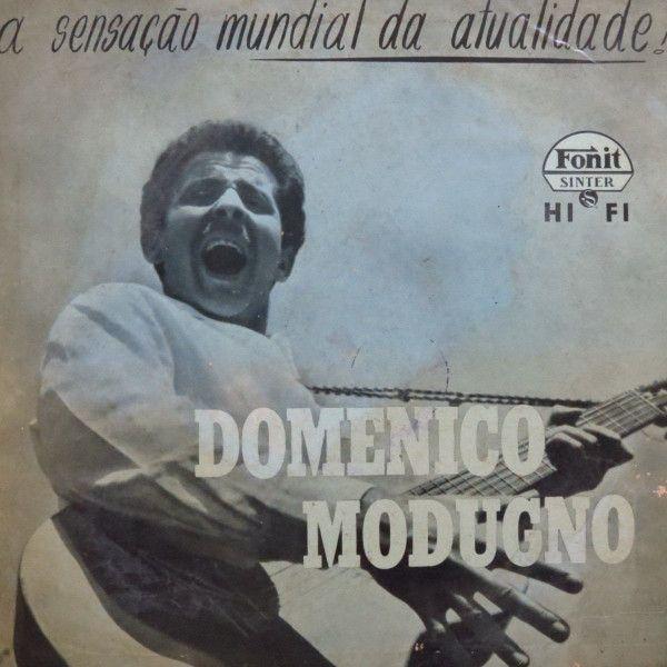 Album cover of "A Sensação Mundial da Atualidade!" by Domenico Modugno