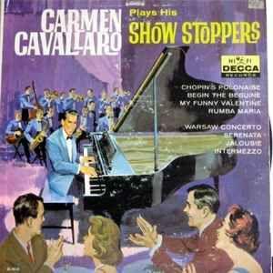 Portada de Álbum "Carmen Cavallaro Plays His Show Stoppers", de Carmen Cavallaro