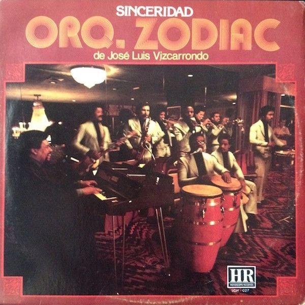 Portada de Álbum "Sinceridad", de Orquesta Zodiac