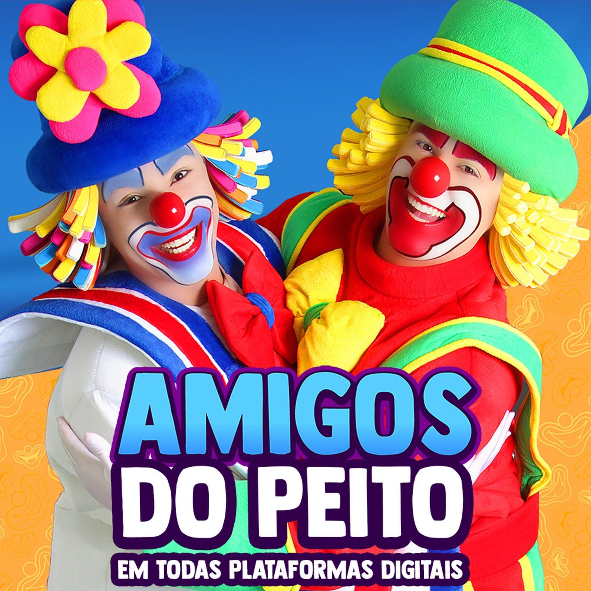 Capa do Single/EP "Amigos do Peito", de Patati Patatá