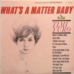 Portada de Álbum "What's a Matter Baby", de Timi Yuro