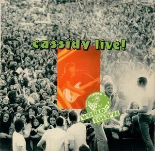 Capa do Álbum "Cassidy Live!", de David Cassidy
