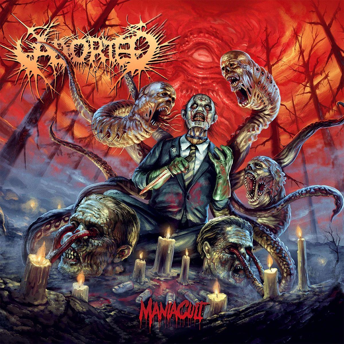 Portada de Álbum "ManiaCult", de Aborted