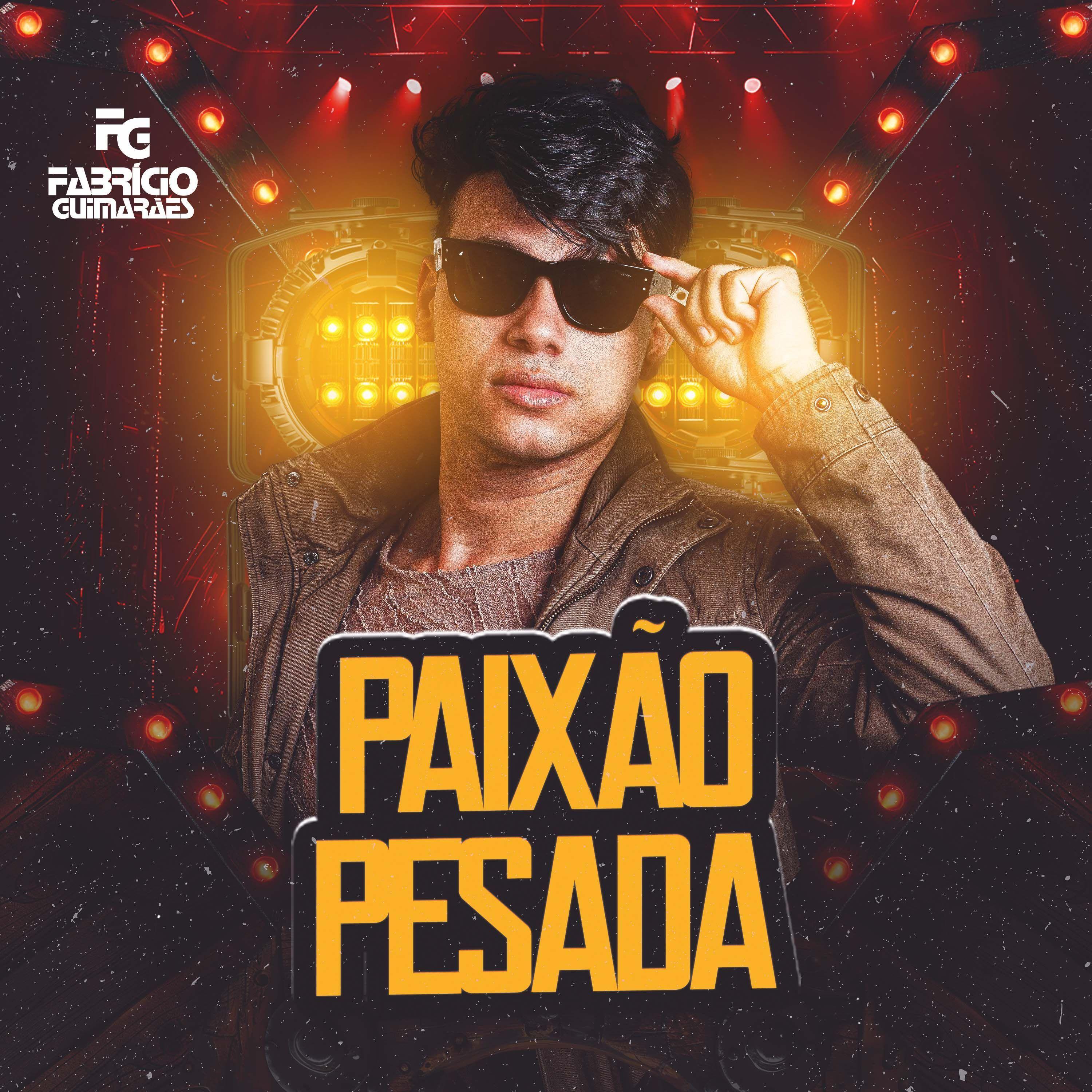 Capa do Album "Paixão Pesada", de Fabrício Guimarães