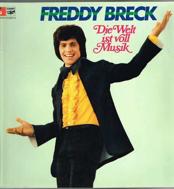 Capa do Álbum "Die Welt Ist Voll Musik", de Freddy Breck