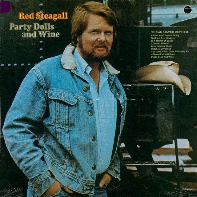 Portada de Álbum "Party Dolls And Wine", de Red Steagall