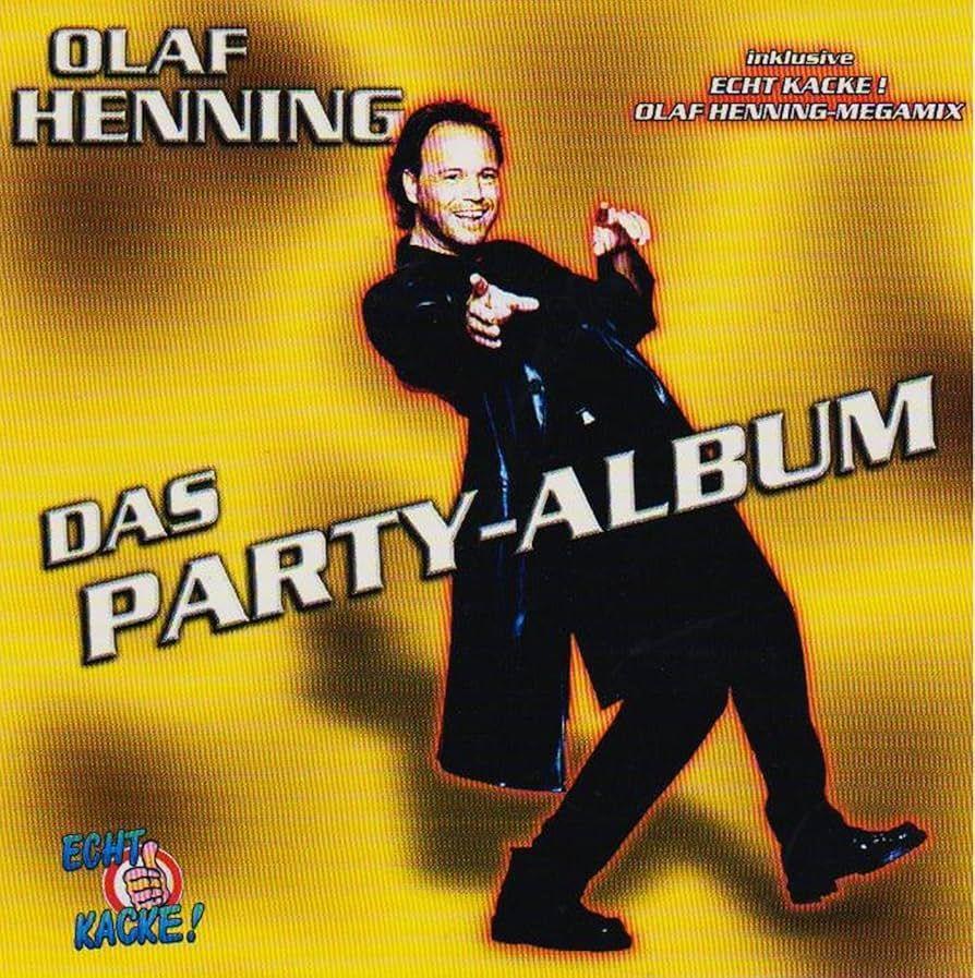 Capa do Álbum "Das Party-Album", de Olaf Henning