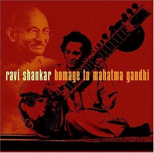 Portada de Álbum "Homage to Mahatma Gandhi", de Ravi Shankar
