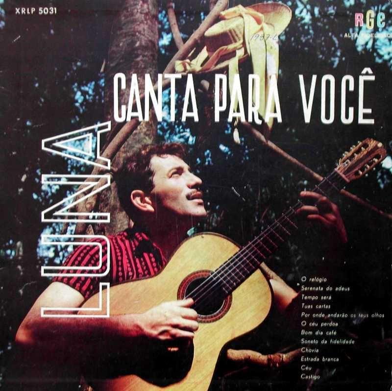 Portada de Álbum "Canta Para Você ", de Roberto Luna