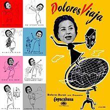 Capa do Álbum "Dolores Viaja", de Dolores Duran