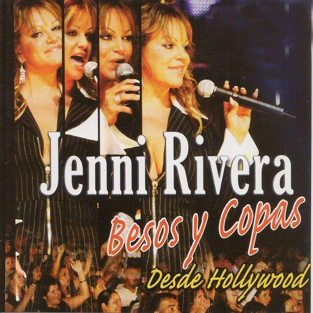 Capa do Álbum "Besos y Copas Desde Hollywood (En Vivo)", de Jenni Rivera