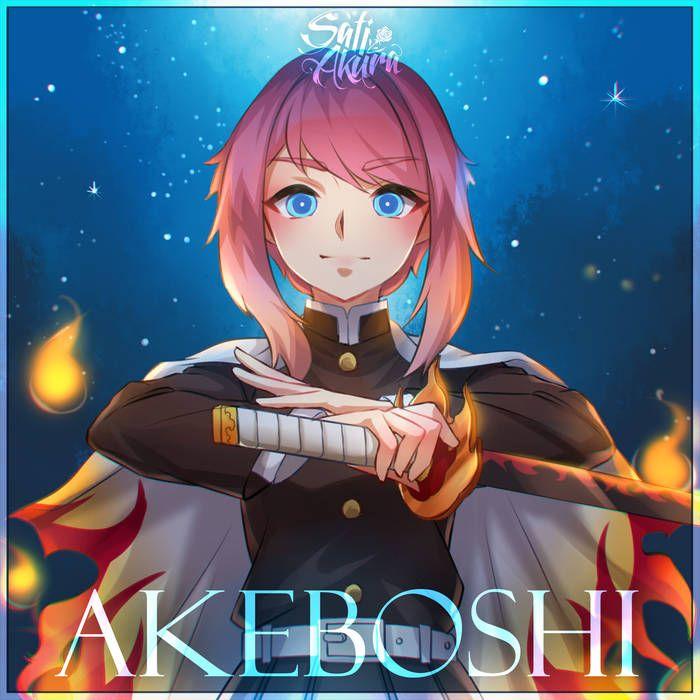 Portada de Sencillo/EP "Akeboshi", de Sati Akura
