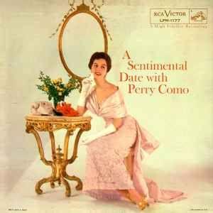 Portada de Álbum "A Sentimental Date With Perry Como", de Perry Como