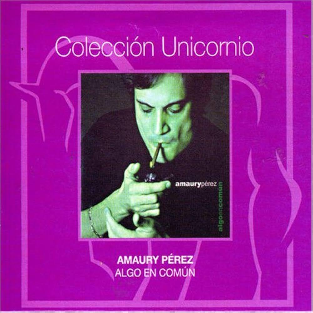 Capa do Álbum "Algo En Común", de Amaury Pérez