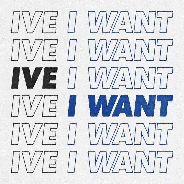 Portada de Sencillo/EP "I WANT", de IVE