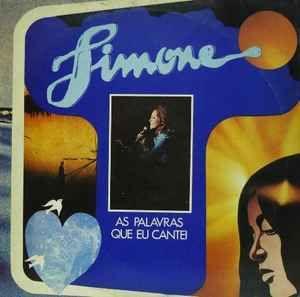Portada de Álbum "As Palavras Que Eu Cantei", de Simone de Oliveira