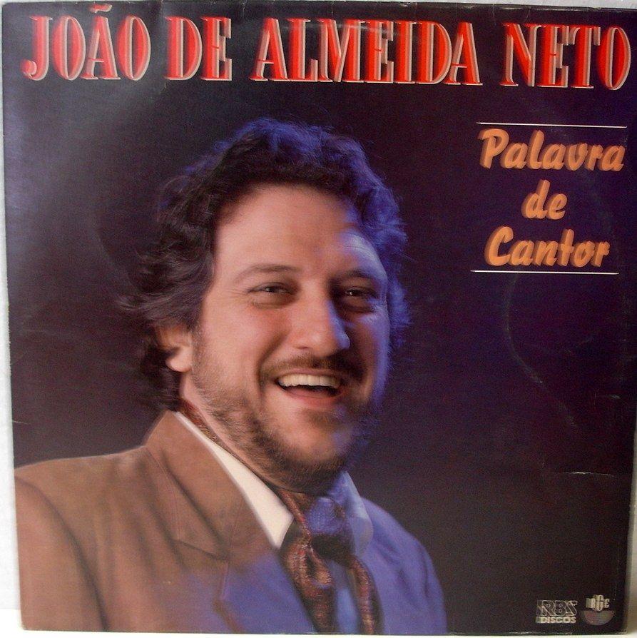 Portada de Álbum "Palavra de Cantor", de João de Almeida Neto