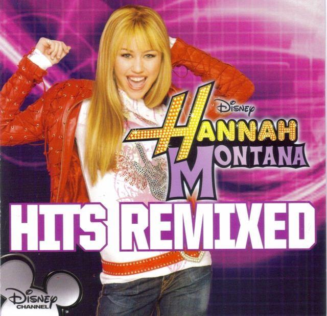 Portada de Álbum "Hits Remixed", de Hannah Montana