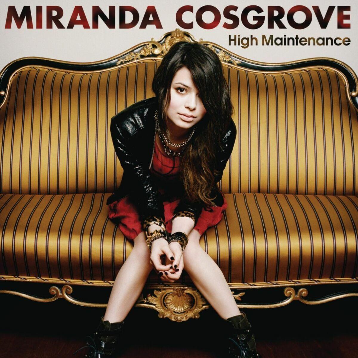 Portada de Sencillo/EP "High Maintenance", de Miranda Cosgrove