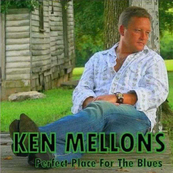 Capa do Álbum "Perfect Place For The Blues", de Ken Mellons