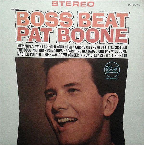 Portada de Álbum "Boss Beat!", de Pat Boone