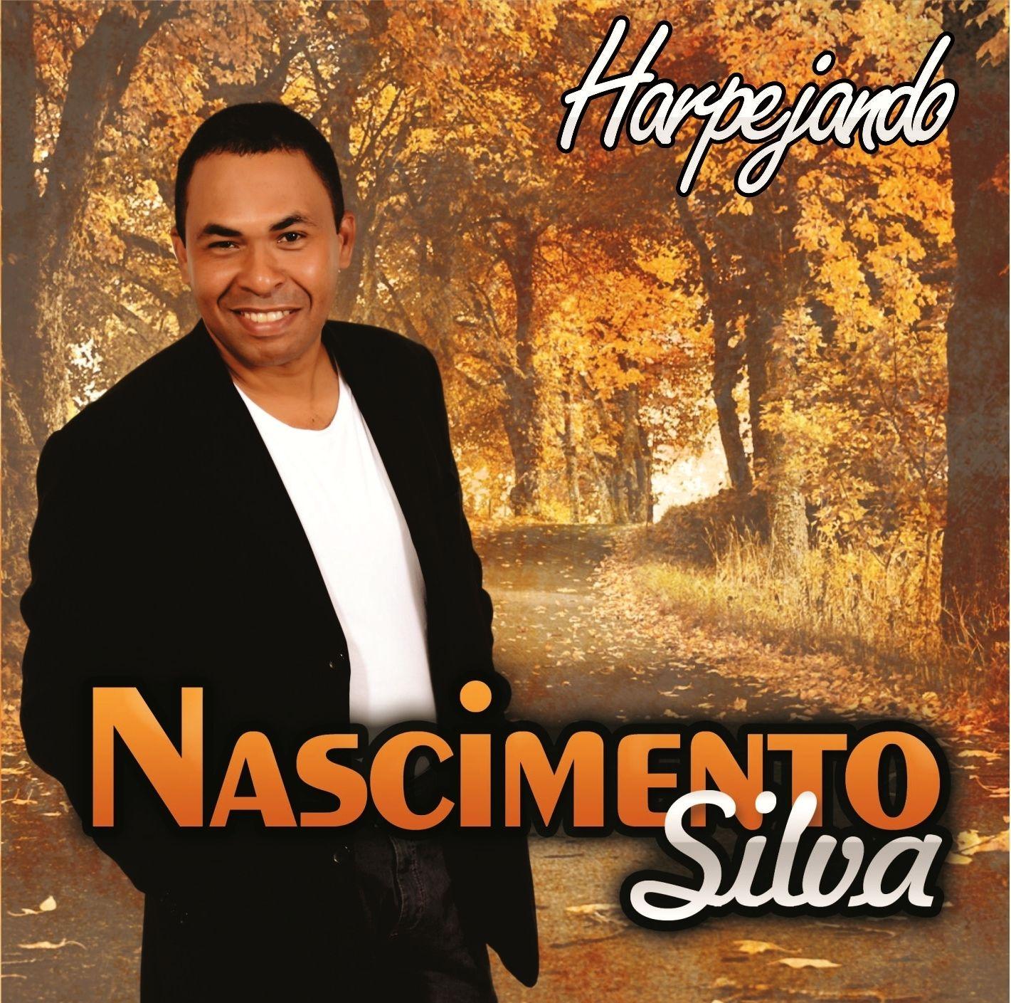 Portada de Álbum "Harpejando", de Nascimento Silva