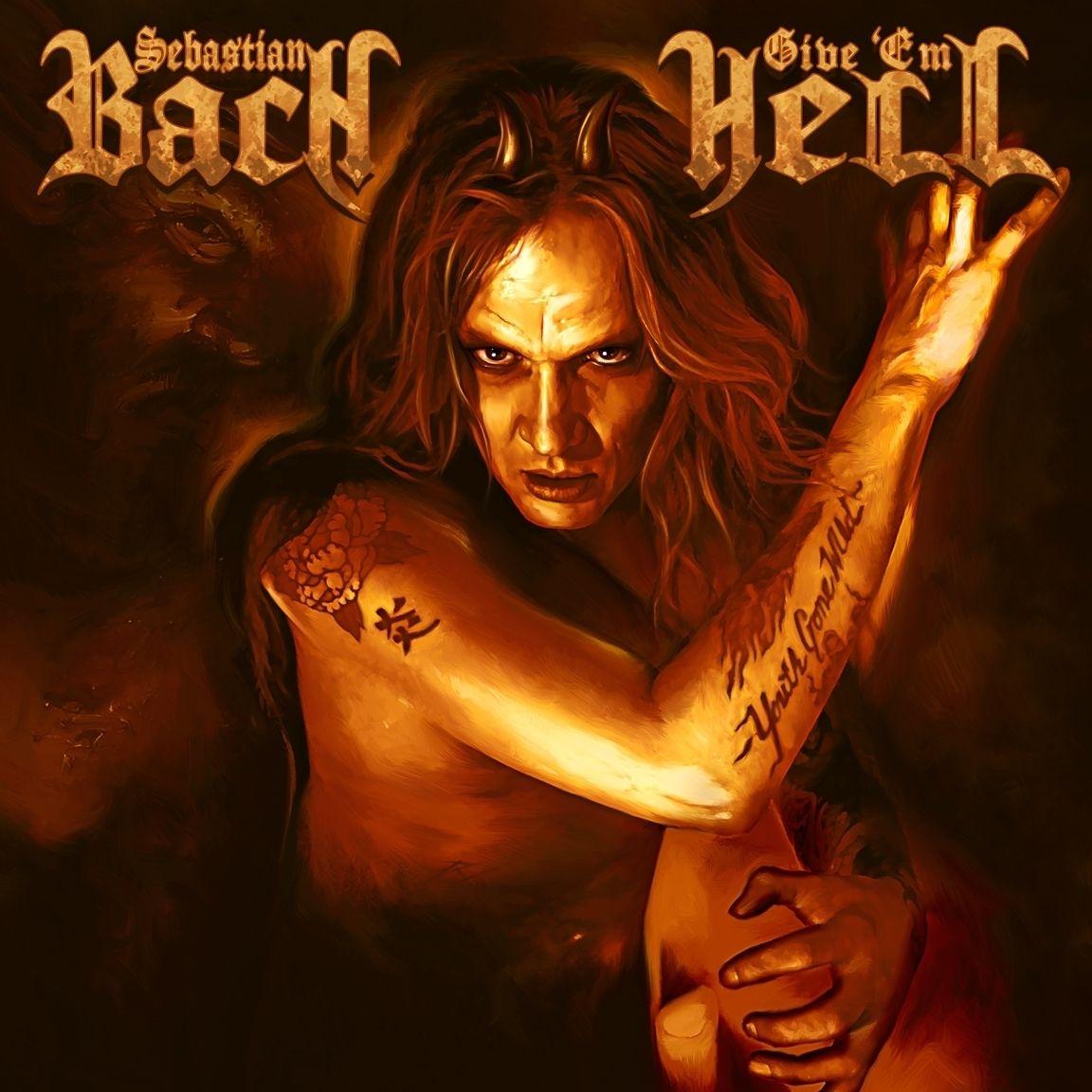 Portada de Álbum "Give 'Em Hell", de Sebastian Bach