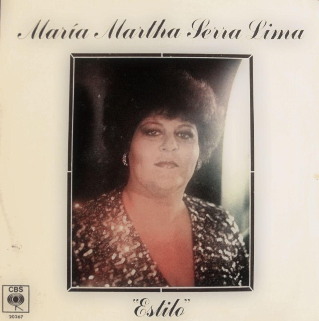 Portada de Álbum "Estilo", de María Martha Serra Lima