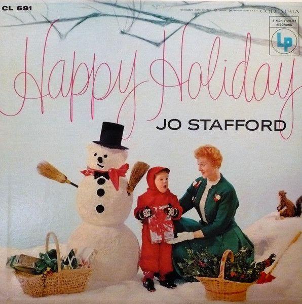 Capa do Álbum "Happy Holiday", de Jo Stafford