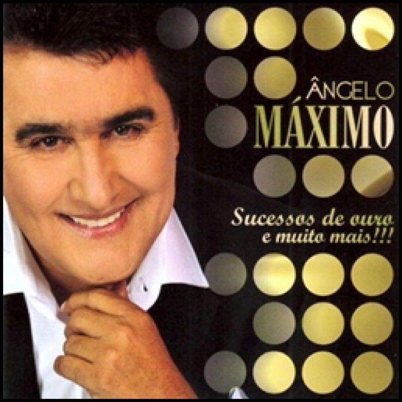 Capa do Álbum "Sucessos de Ouro e Muito Mais", de Ângelo Máximo