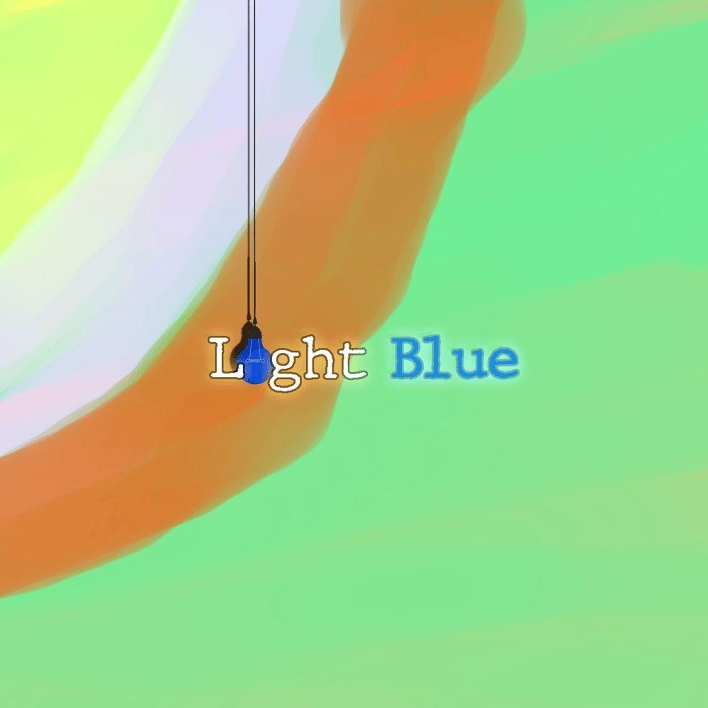 Portada de Sencillo/EP "Light Blue ", de YU MATO