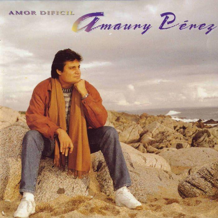 Capa do Álbum "Amor Dificil", de Amaury Pérez