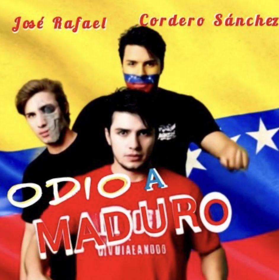 Portada de Sencillo/EP "Odio a Maduro (2025)", de José Rafael Cordero Sánchez