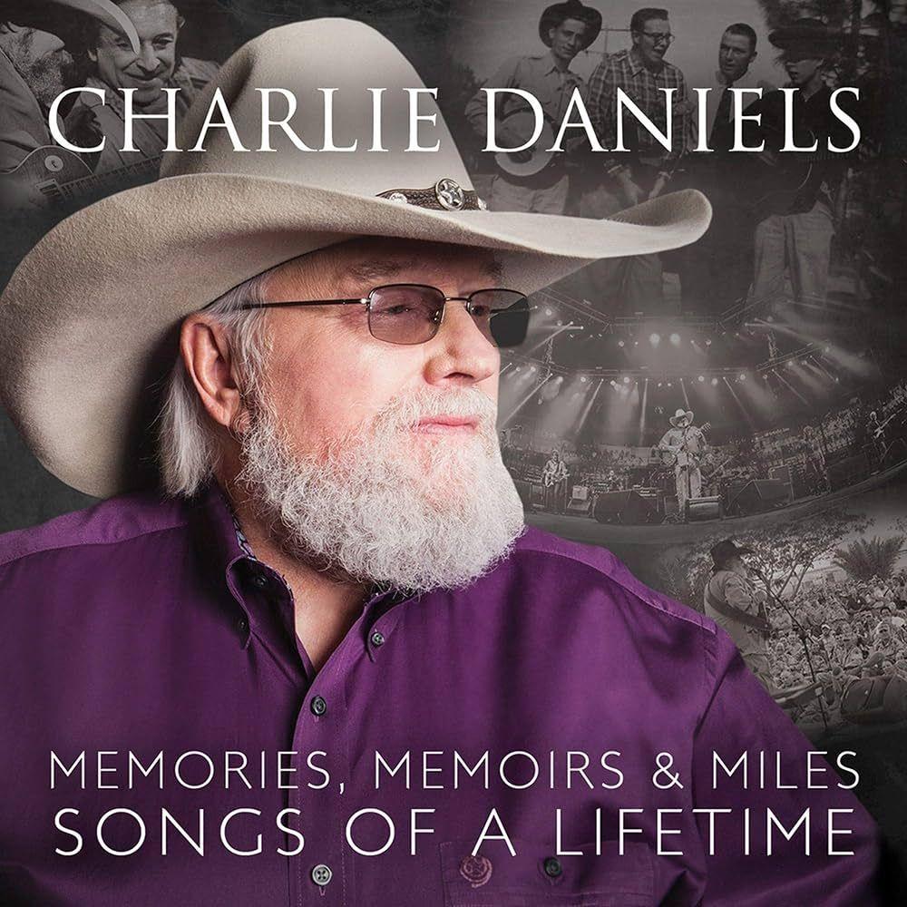 Portada de Álbum "Memories, Memoirs And Miles: Songs of a Lifetime", de Charlie Daniels Band