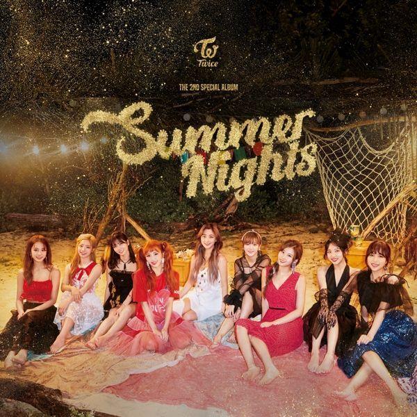 Portada de Álbum "Summer Nights ", de TWICE