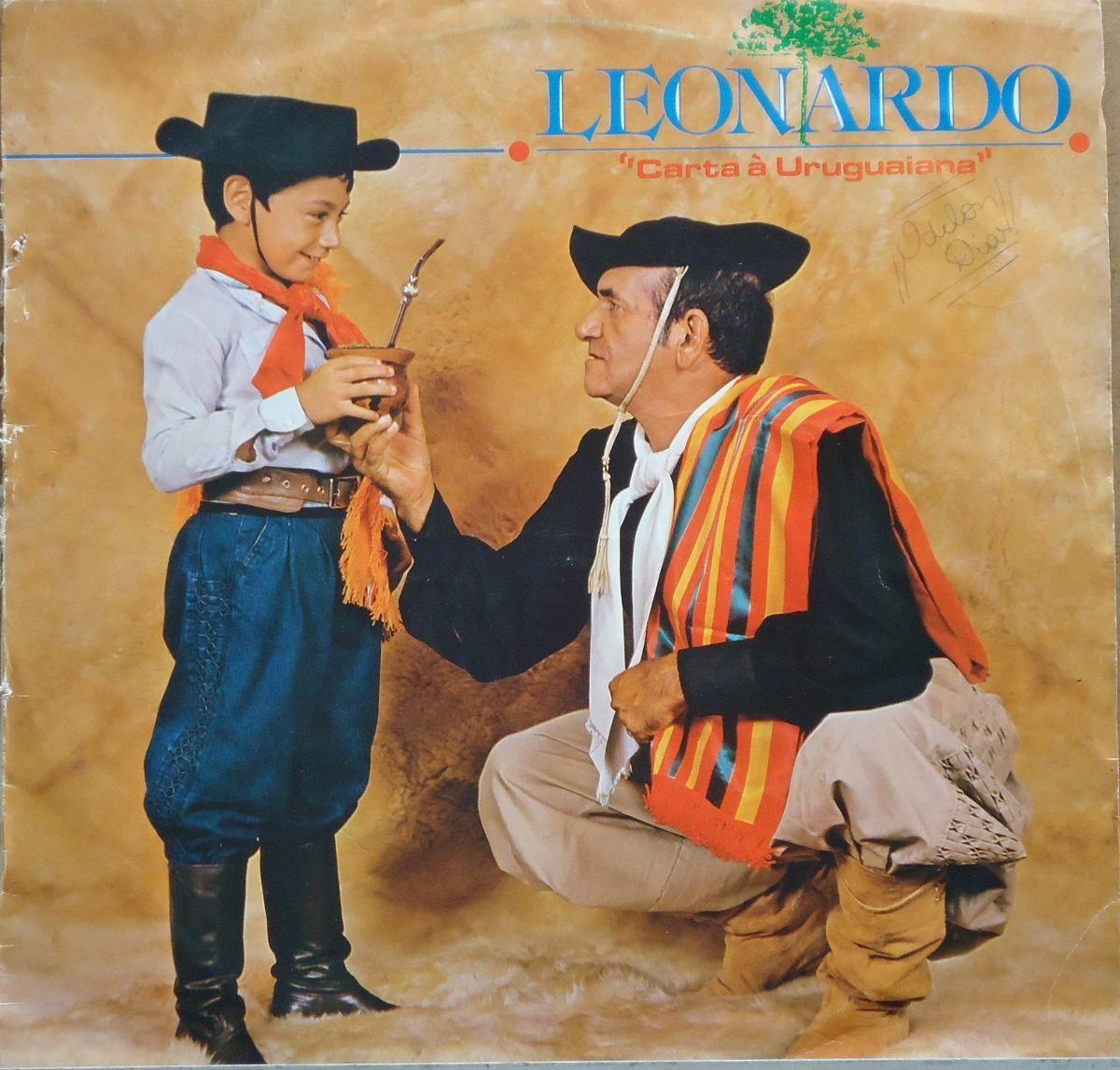 Portada de Álbum "Carta a Uruguaiana", de Leonardo (gaúcho)