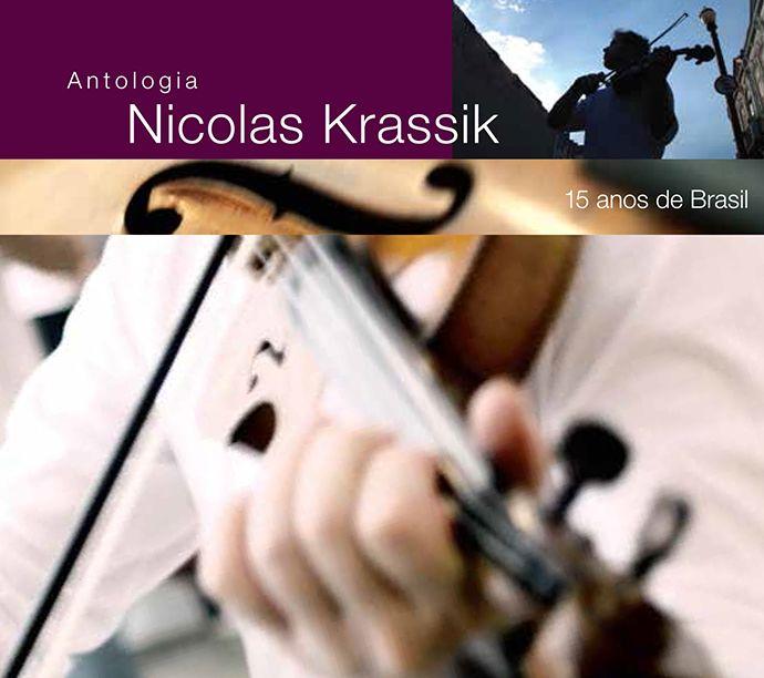 Capa do Álbum "15 Anos de Brasil", de Nicolas Krassik
