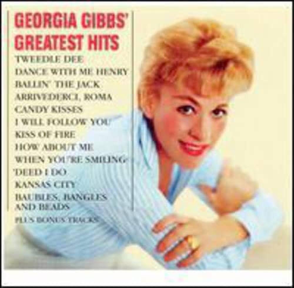 Capa do Álbum "Georgia Gibbs' Greatest Hits", de Georgia Gibbs