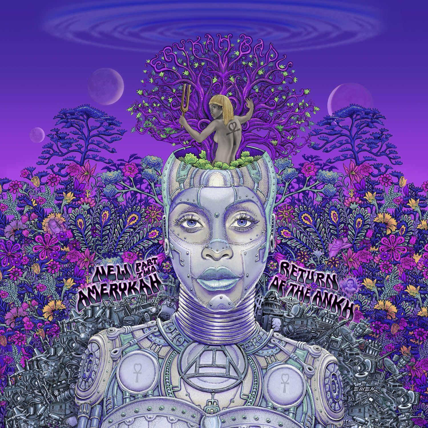 Portada de Álbum "New Amerykah Part Two (Return of the Ankh)", de Erykah Badu