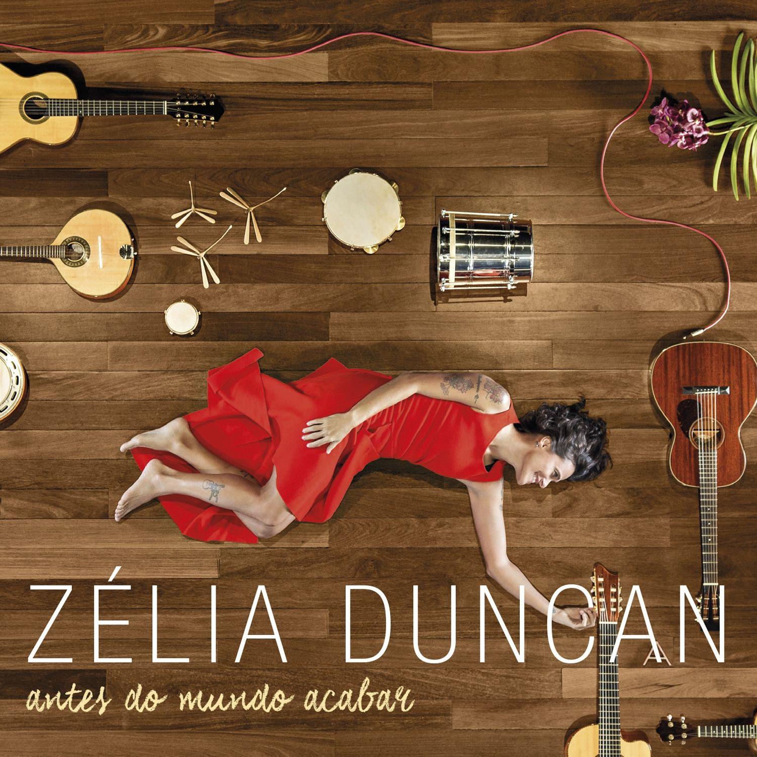 Portada de Álbum "Antes do Mundo Acabar", de Zélia Duncan